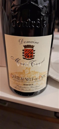 Vallée du Rhône Châteauneuf-du-pape Moulin-Tacussel 2023