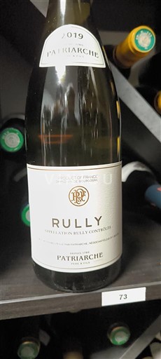 Burgundsko Rully Premier Cru Patriarche 2019