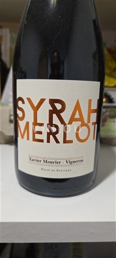 Languedoc ja Roussillon Pays d'Oc Xavier Mourier Syrah Merlot 2022