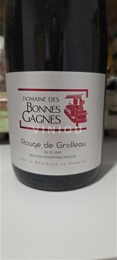 Dolina Loare Domaine Des Bonnes Gagnes Rouge de Grolleau 2022