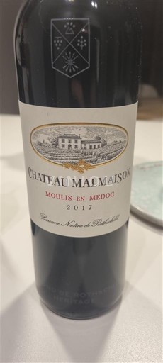 Bordeaux Moulis-en-Médoc Chateau Malmaison 2017