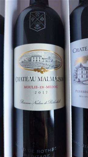 Bordeaux Moulis-en-Médoc Chateau Malmaison 2017