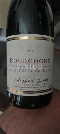 Burgundsko Nespecifikováno Domaine Paul Henri Lacroix 2021