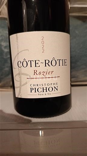 Thung lũng Rhône Côte-rôtie Domaine Christophe Pichon Rozier 2022