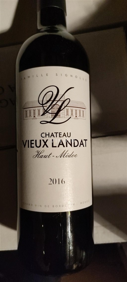 Burdeos Haut-Médoc Château Vieux Landat 2016