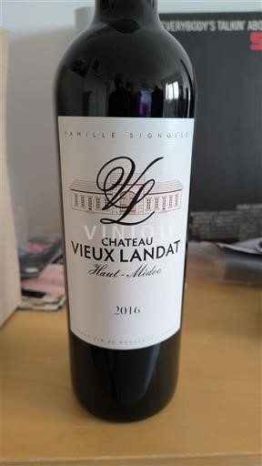Bordeaux Haut-Médoc Château Vieux Landat 2016