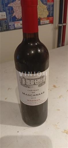 Sudoeste Madiran Château Mascaraas 2012
