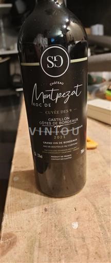 Bordeaux Castillon-côtes-de-bordeaux Château Montpezat Roc de des 9 2021