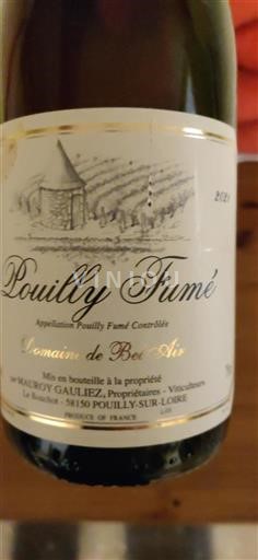 Vale do Loire Pouilly-fumé Domaine Bel Air 2021