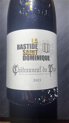 Vallée du Rhône Châteauneuf-du-pape La Bastide Saint Dominique 2021