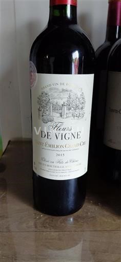 Bordeaux Saint-Émilion Grand Cru Grand Cru Fleurs de Vigne 2015