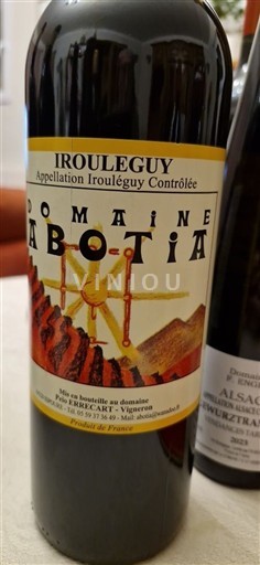 Sud-Ouest Irouléguy Domaine Abotia Non Millésimé