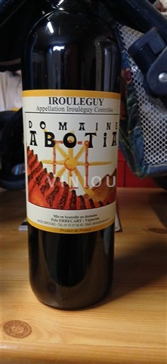 Jugperëndim Irouléguy Domaine Abotia Jo Viti