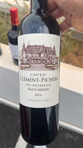 Bordeaux Haut-Médoc Cru Bourgeois Château Clément Pichon 2016