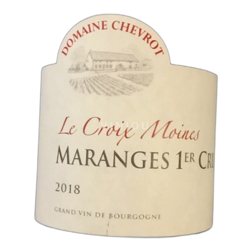 Burgundija Maranges Premier Cru Domaine Chevrot Le Croix Moines 2018
