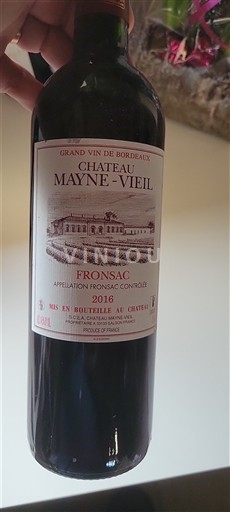 Burdeos Fronsac Château Mayne-Vieil 2016