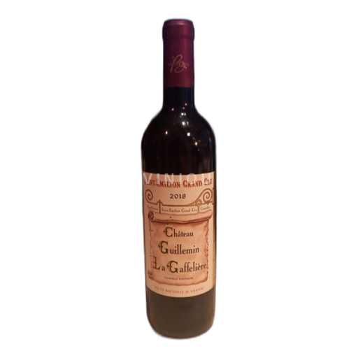 Burdeos Saint-Émilion Gran Cru Château Guillemin La Gaffelière 2018