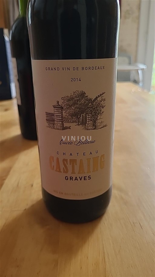 Bordeaux Graves Castaing Bellevue 2014