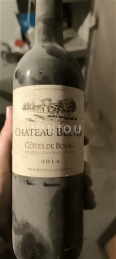 Bordeaux Côtes-de-bourg Château Bel-Air 2014