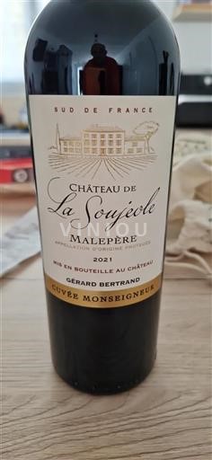 Languedoc Malepère Château de La Soujeole Monseigneur 2021