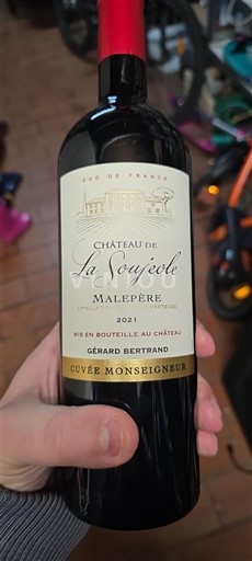 Langvedok Malepère Château de La Soujeole Monseigneur 2021