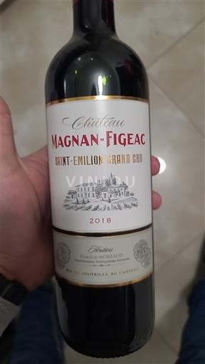 Bordeaux Saint-Émilion Grand Cru Grand Cru Château Magnan-Figeac 2018