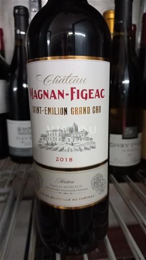 Bordeaux Saint-Émilion Grand Cru Grand Cru Château Magnan-Figeac 2018