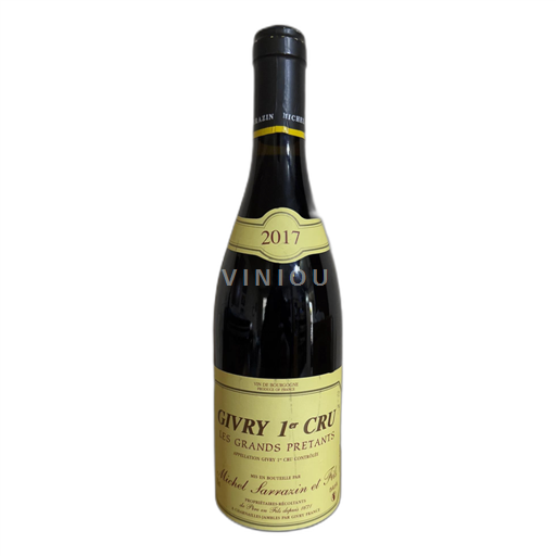 Borgoña Givry Michel Sarrazin et Fils Les Grands Pretans 1er Cru 2017