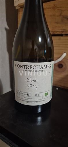 Provence Bandol La Bastide Blanche ContreChamps 2017