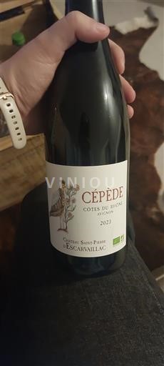 Thung lũng Rhône Côtes-du-rhône Château Saint-Pierre Escarvaillac Cépède 2023