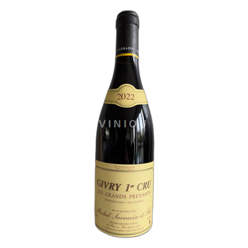 Borgoña Givry Michel Sarrazin et Fils Les Grands Pretans 1er Cru 2022