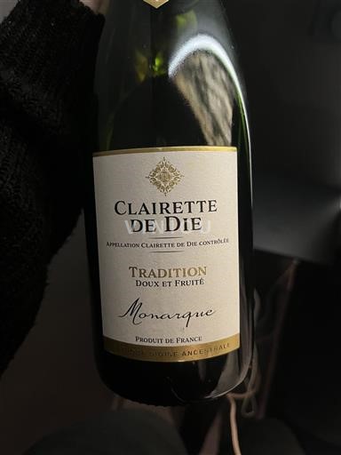 Valea Ronului Clairette de Die Monarque Tradition Nemilésimat