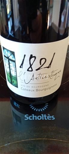 Bourgogne Bourgognebackar 1821 L'Authentique Icke årgångsbetecknad