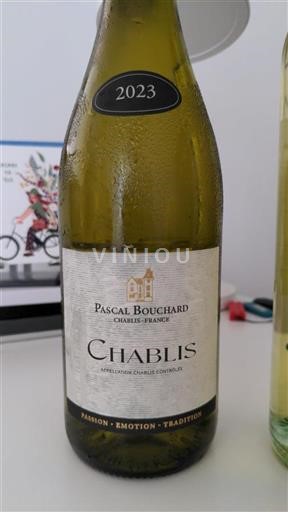 Borgogna Chablis Pascal Bouchard 2023