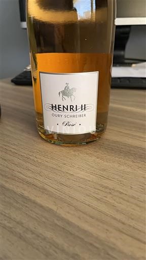 Lorena Mosela Domaine Oury-Schreiber Henri II Rosé Não Sazonado