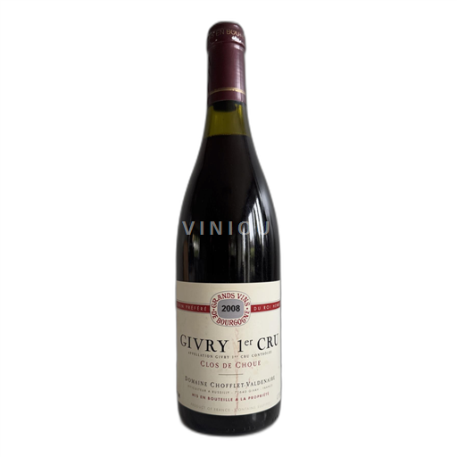 Borgoña Givry Domaine Chofflet-Valdenaire Clos de Choue 2008