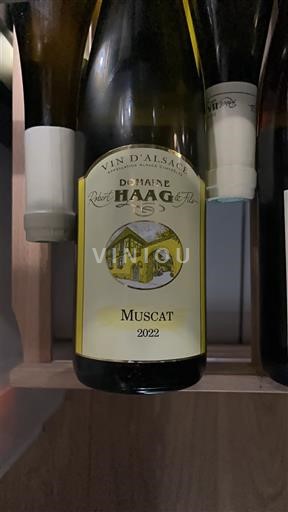 Alsace Domaine Robert Haag Muscat 2022