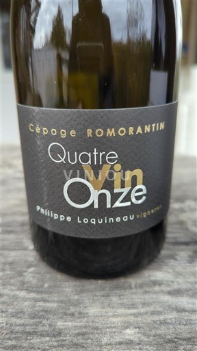 Valea Loarei Cour-cheverny Philippe Loquineau Quatre Vin Onze 2023