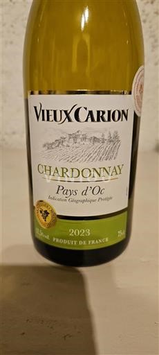 Languedoc và Roussillon Vùng đất Oc Vieux Carion Chardonnay 2023