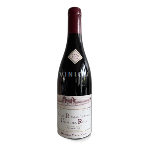 Burgundi Vosne-Romanée Domaine Michel Gros Clos des Réas 1er Cru 2007