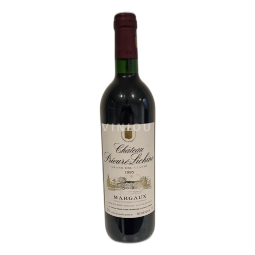 Bordeaux Margaux 4ème Cru Classé Château Prieuré Lichine Margaux 1995