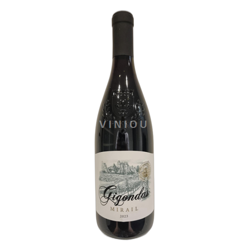 Rhônen laakso Gigondas Mirail Gigondas Cru des Côtes du Rhône 2023