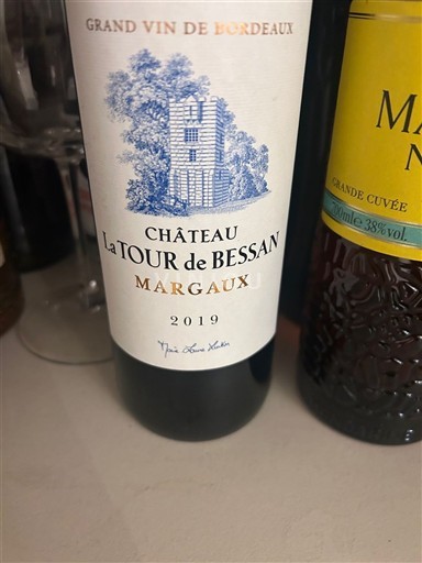 Bordeaux Margaux Château La Tour de Bessan 2019
