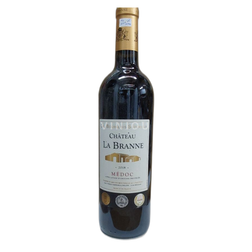 Bordeaux Médoc Château La Branne Cru bourgeois supérieur 2018