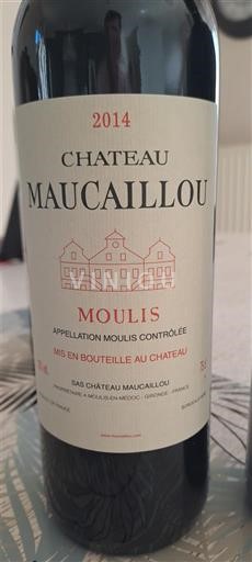 Bordeaux Médoc Château Maucaillou 2014