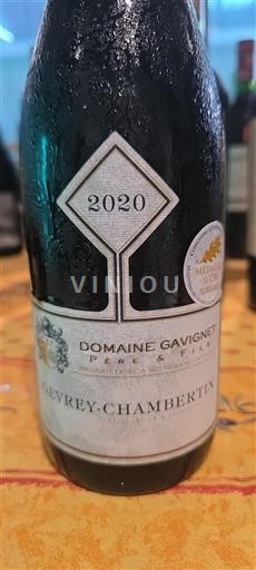 Burgundija Gevrey-chambertin Domaine Gavignet 2020