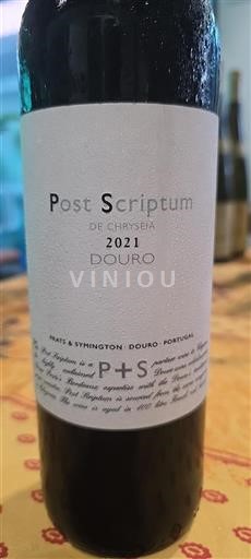 Bồ Đào Nha Douro Prats & Symington Post Scriptum de Chryseia 2021