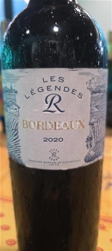 Bordeaux Barons de Rothschild (Lafite) Les Légendes 2020
