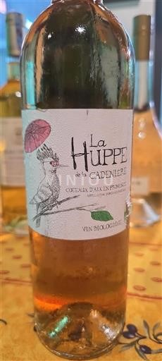 Provence Coteaux d'Aix-en-Provence Domaine La Cadenière La Huppe 2023