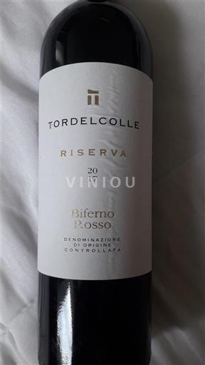 Molise Không được chỉ định Tordelcolle Riserva 2017